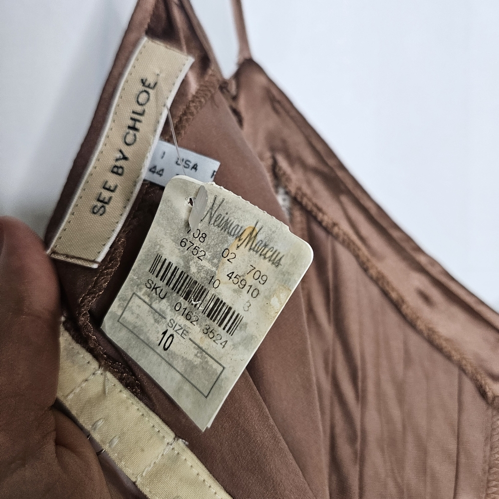 Vintage See by Chloe Silk Slip Dress - Picture 10 of 13